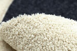 Makro Abra Kulatý koberec vhodný k praní v pračce LATIO 71351056 krémový Rozměr: průměr 80 cm
