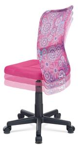 Dětská židle na kolečkách TINK – růžová