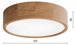 Koupelnové stropní svítidlo CLEO 3xE27/24W/230V IP54 pr. 37,5 cm dub