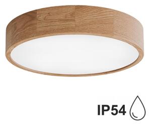 Koupelnové stropní svítidlo CLEO 4xE27/24W/230V IP54 pr. 47,5 cm dub