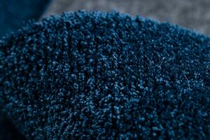 Makro Abra Kusový koberec vhodný k praní LATIO 71351090 tmavě modrý Rozměr: 60x115 cm