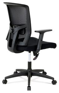 Kancelářská židle na kolečkách KOLTA – s područkami, černá