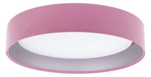 LED Stmívatelné stropní svítidlo SMART GALAXY LED/24W/230V růžová/stříbrná + DO