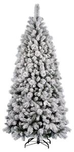 Umělý vánoční stromek Borovice Bílá Úzka 165cm