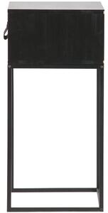 Noční stolek ZOLA černá 74cm WOOOD