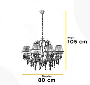 ONLI - Lustr na řetězu KAREN 5xE14/6W/230V bronzová