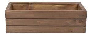 Truhlík dřevěný PD hnědý 50 cm