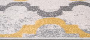 Makro Abra Běhoun LAZUR C941A bílý šedý žlutý Šíře: 70 cm