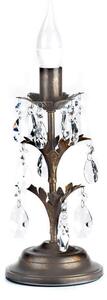 ONLI - Stolní lampa TERESA 1xE14/6W/230V bronzová