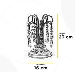 ONLI - Stolní lampa PIOGGIA 1xE14/6W/230V zlatá