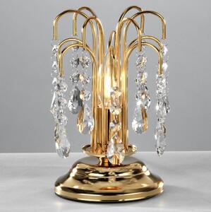 ONLI - Stolní lampa PIOGGIA 1xE14/6W/230V zlatá