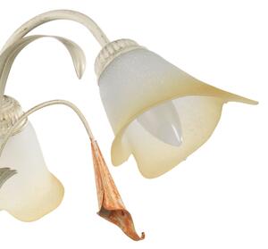 ONLI - Lustr na řetězu LUCREZIA 3xE14/6W/230V krémová