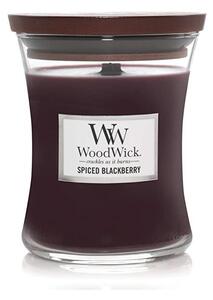 Vonná svíčka WoodWick malá - Spiced Blackberry