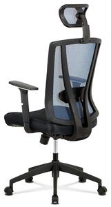 Kancelářská ergonomická židle NUOVO – modrá