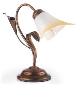 ONLI - Stolní lampa LUCREZIA 1xE14/6W/230V bronzová