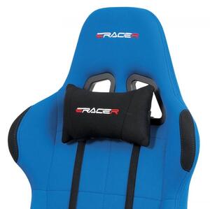 Herní židle ERACER F05 – modrá, nosnost 130 kg