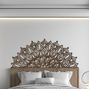 Dřevo života | Mandala na zeď BOHATOST k posteli | Rozměry (cm): 90x39 | Barva: Světlý dub