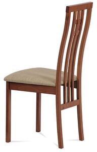 Jídelní dřevěná židle GRIGLIA – masiv buk, třešeň, krémový potah