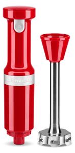 Bezdrátový tyčový mixér 5KHBBV53 Artisan královská červená KitchenAid (Barva královská červená)