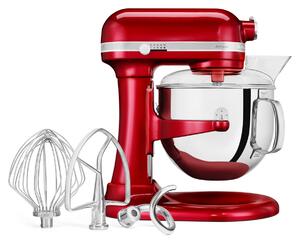 Kuchyňský robot Artisan KSM 7580, 300 W červená metalíza KitchenAid (Barva-červená metalíza)
