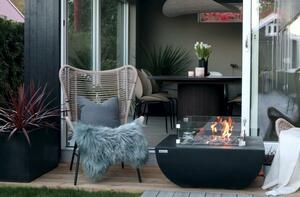 AURORA - konferenční stolek s plynovým ohništěm Exteriér | Ohniště