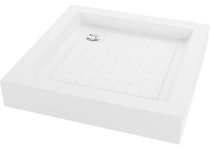 Mexen Rio čtvercová vanička do sprchového koutu 70 x 70 cm, Bílá - 45107070