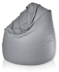Sedací pytel Primabag Giga Sako ekokůže šedá TD15
