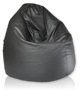 Sedací pytel Primabag Giga Sako ekokůže černá TD14