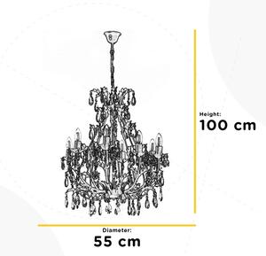ONLI - Lustr na řetězu BOTTE 8xE14/6W/230V