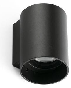 FARO KOV 1L nástěnné svítidlo kulaté, černá 2700K 14° - FARO, IP65
