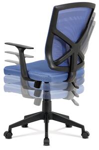 Kancelářská židle na kolečkách MESH – modrá