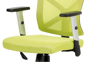 Kancelářská židle na kolečkách BOLSTER – žlutá