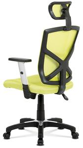 Kancelářská židle na kolečkách BOLSTER – žlutá