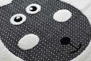 Makro Abra Dětský kusový koberec JOY Ovečka krémový černý Rozměr: 160x220 cm
