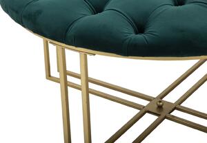 Pokojová lavice XENIA 90 CM zelená Nábytek | Doplňkový nábytek | Pokojové lavice