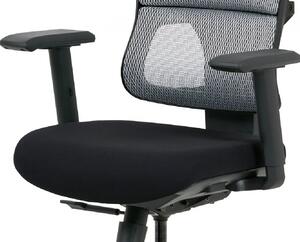 Kancelářská ergonomická židle PISTON — s bederní opěrkou i podhlavníkem, bílá