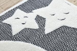 Makro Abra Dětský kusový koberec JOY Měsíc Hvězdy šedý krémový Rozměr: 120x170 cm