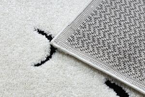 Makro Abra Dětský kusový koberec JOY Měsíc Hvězdy šedý krémový Rozměr: 120x170 cm