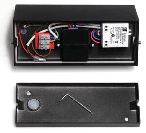 LED2 - LED Venkovní svítidlo se senzorem HUGO LED/9W/230V IP54 3000K/4000K