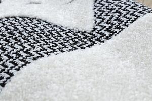 Makro Abra Dětský kusový koberec JOY Měsíc Hvězdy šedý krémový Rozměr: 140x190 cm