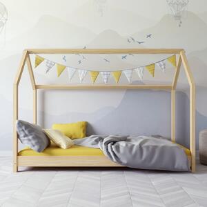 BabyBeds Dětská postel domeček BELLA Velikost postele: 180x80 cm
