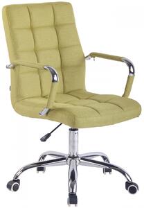 Kancelářská židle Deli ~ látka - Zelená