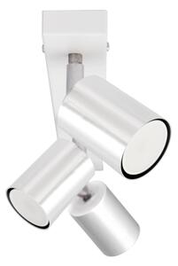 LED Bodové svítidlo TUNE 3xGU10/4,8W/230V matný chrom/bílá