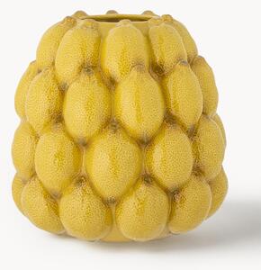 Ručně vyrobená váza Limone, V 22 cm