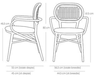 YAYA - židle s područky Exteriér | Zahradní židle