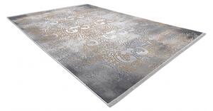 Makro Abra Moderní kusový koberec LUCE 84 Vintage šedý hořčicový Rozměr: 77x150 cm
