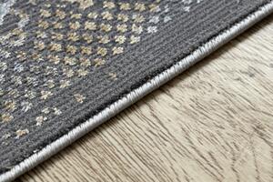 Makro Abra Moderní kusový koberec LUCE 77 Vintage šedý hořčicový Rozměr: 77x150 cm