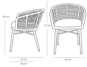 RHEA - židle Exteriér | Zahradní židle