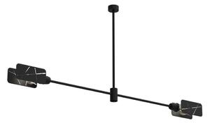 Lustr na tyči ASTRA 2xE27/60W/230V černá