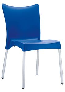 Plastová židle Juliette - Modrá
